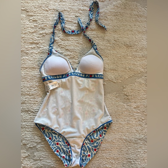 Boden Ischia Halter Swimsuit Size 8 - Picture 5 of 5